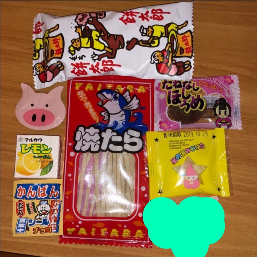 Japanese snacks/candy